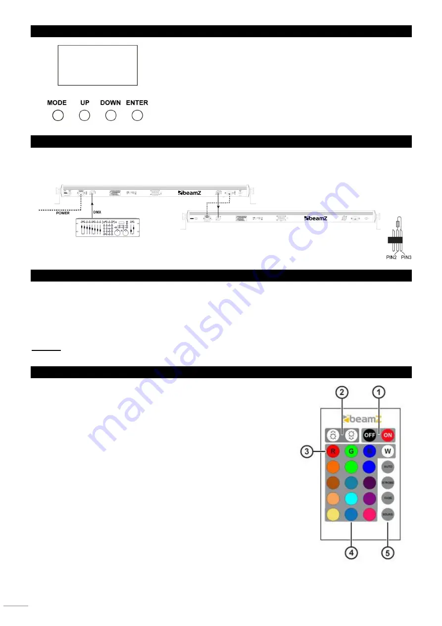 Beamz 150.558 Instruction Manual Download Page 12