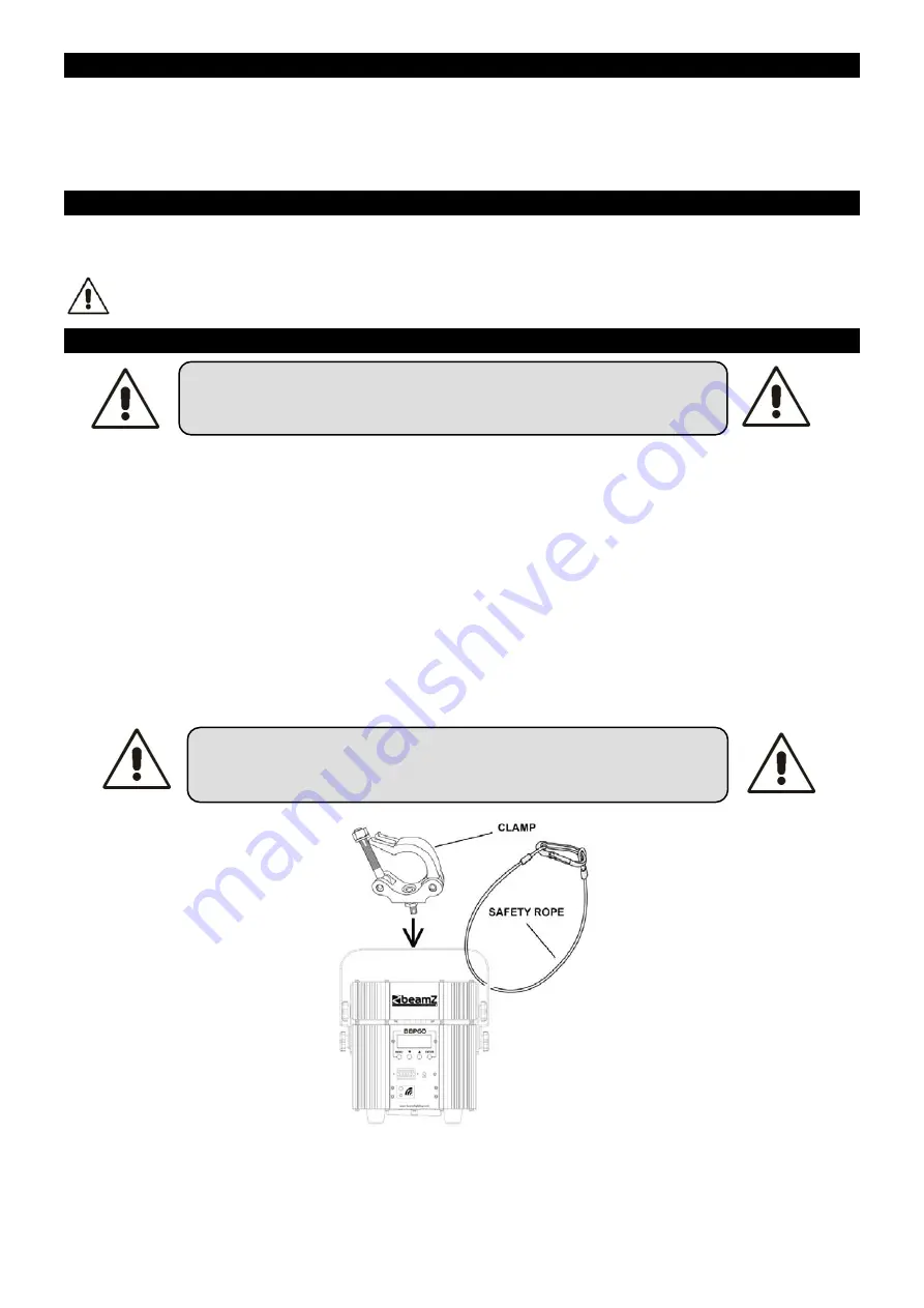 Beamz 150.587 Instruction Manual Download Page 19