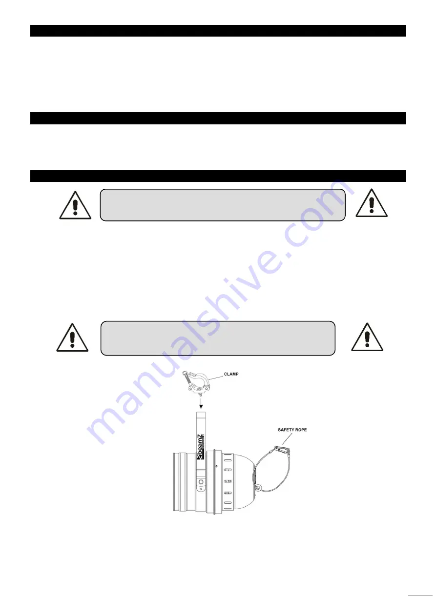 Beamz 151.231 Instruction Manual Download Page 7