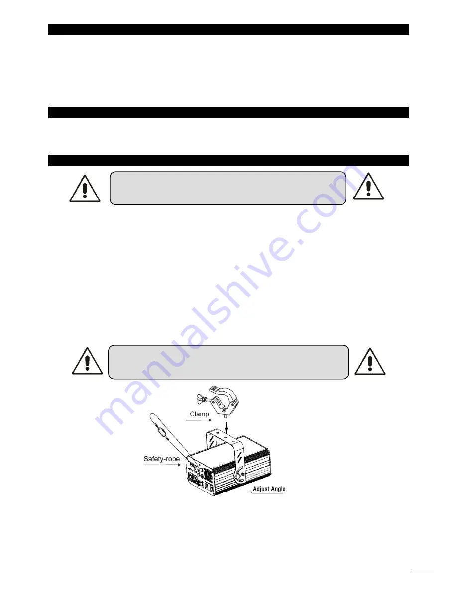 Beamz 151.276 Instruction Manual Download Page 3