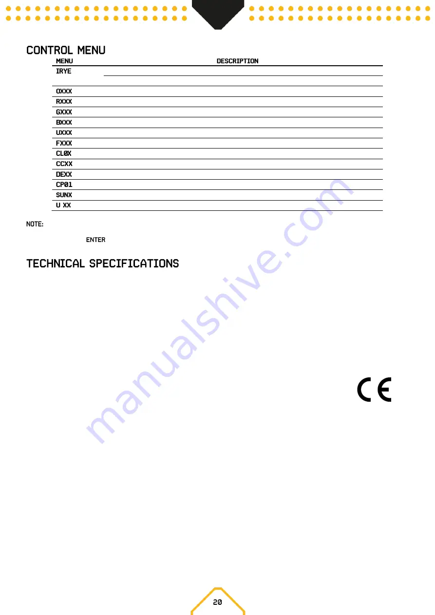 Beamz BBP44 MINI UPLIGHT User Manual Download Page 21