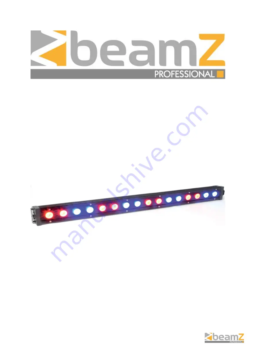 Beamz LCB-48IP Quick Start Manual Download Page 1