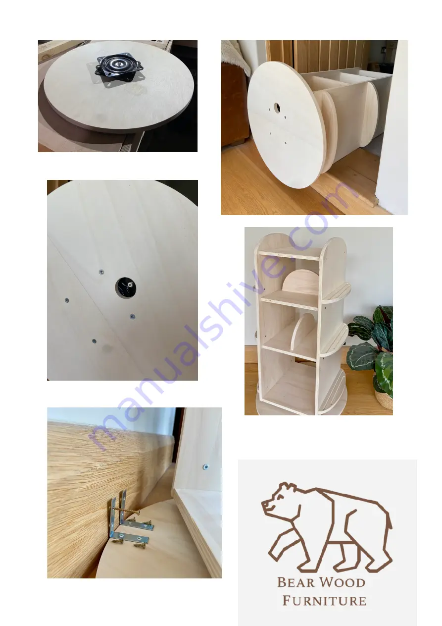 Bear Wood Furniture Raffy Assembly Instructions Manual Download Page 6