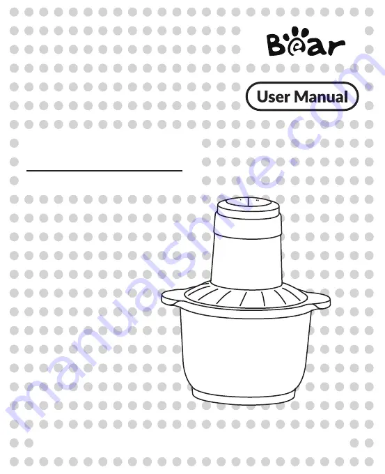 Bear QSJ-C03M1 User Manual Download Page 9