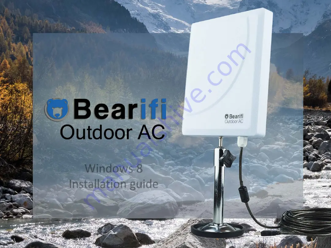 Bearifi Outdoor AC Installation Manual Download Page 1