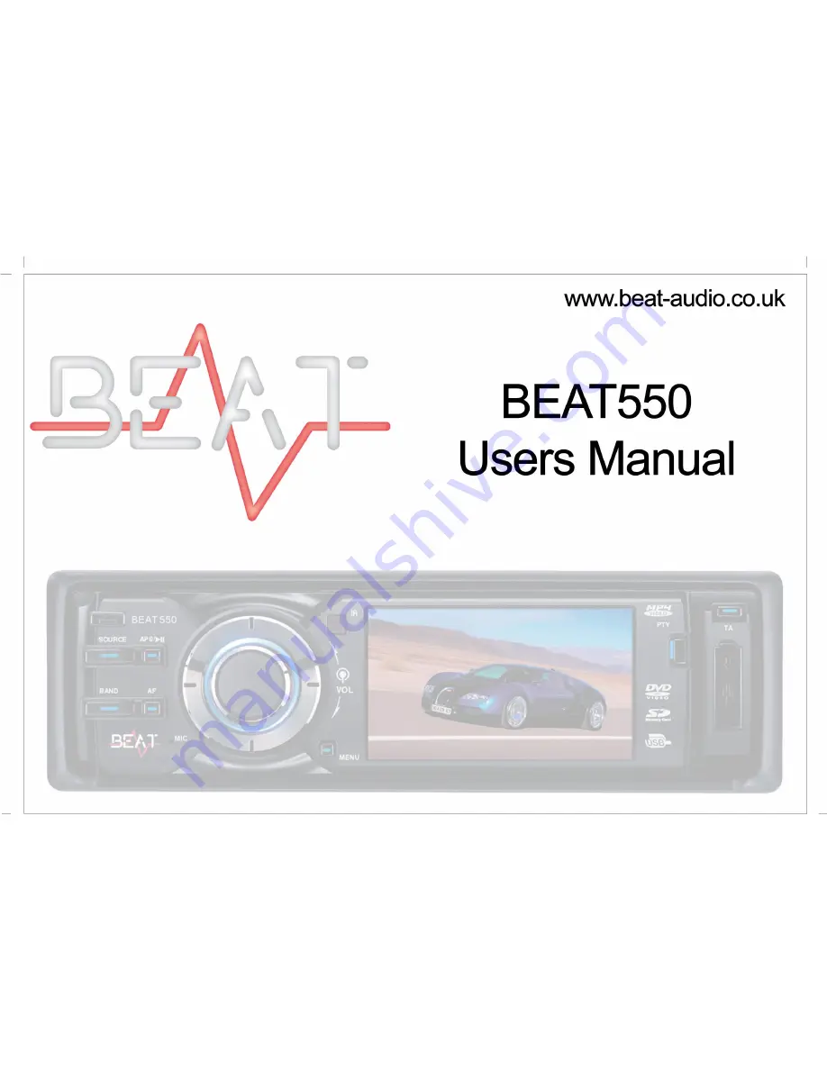 Beat BEAT550 User Manual Download Page 1