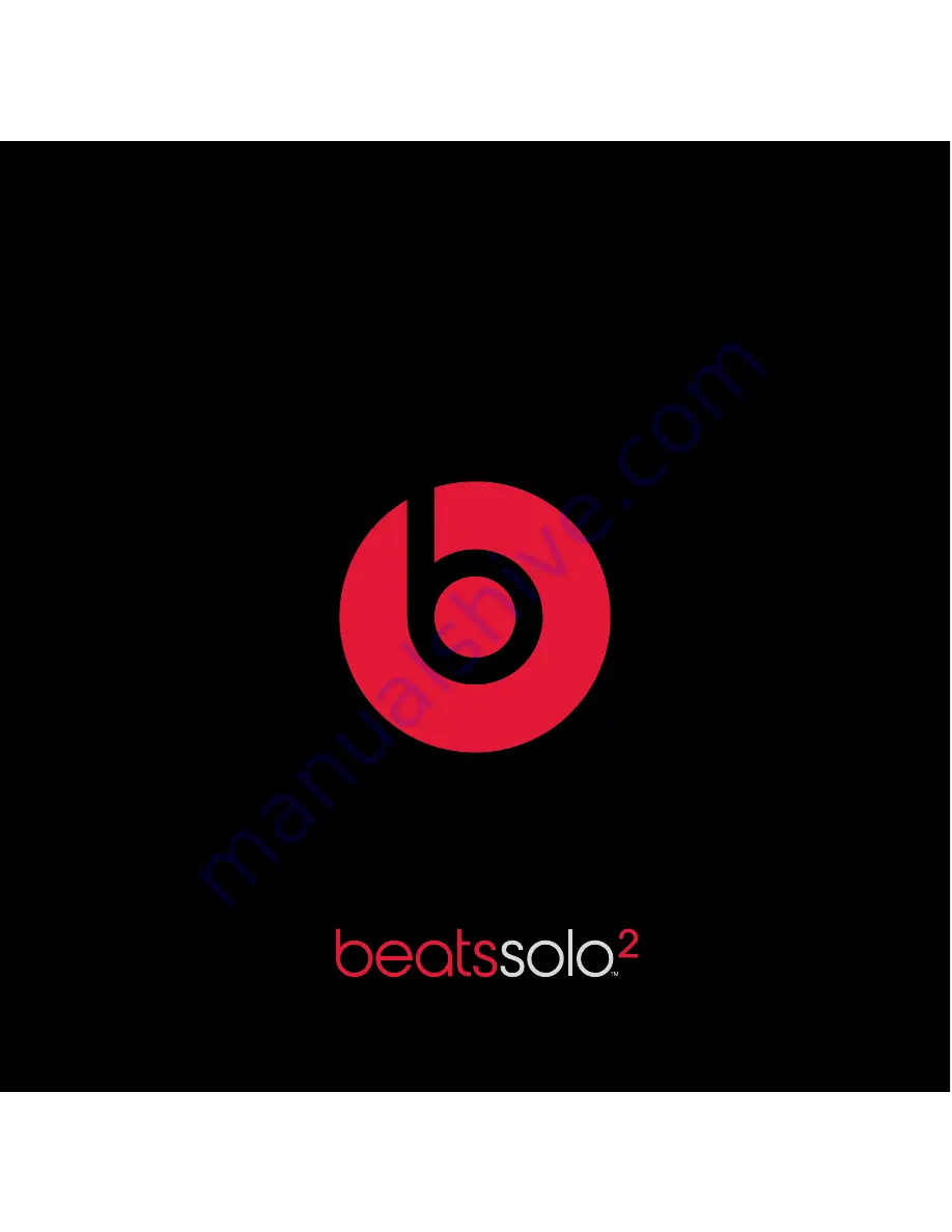 Beats Electronics beatssolo 2 Скачать руководство пользователя страница 1