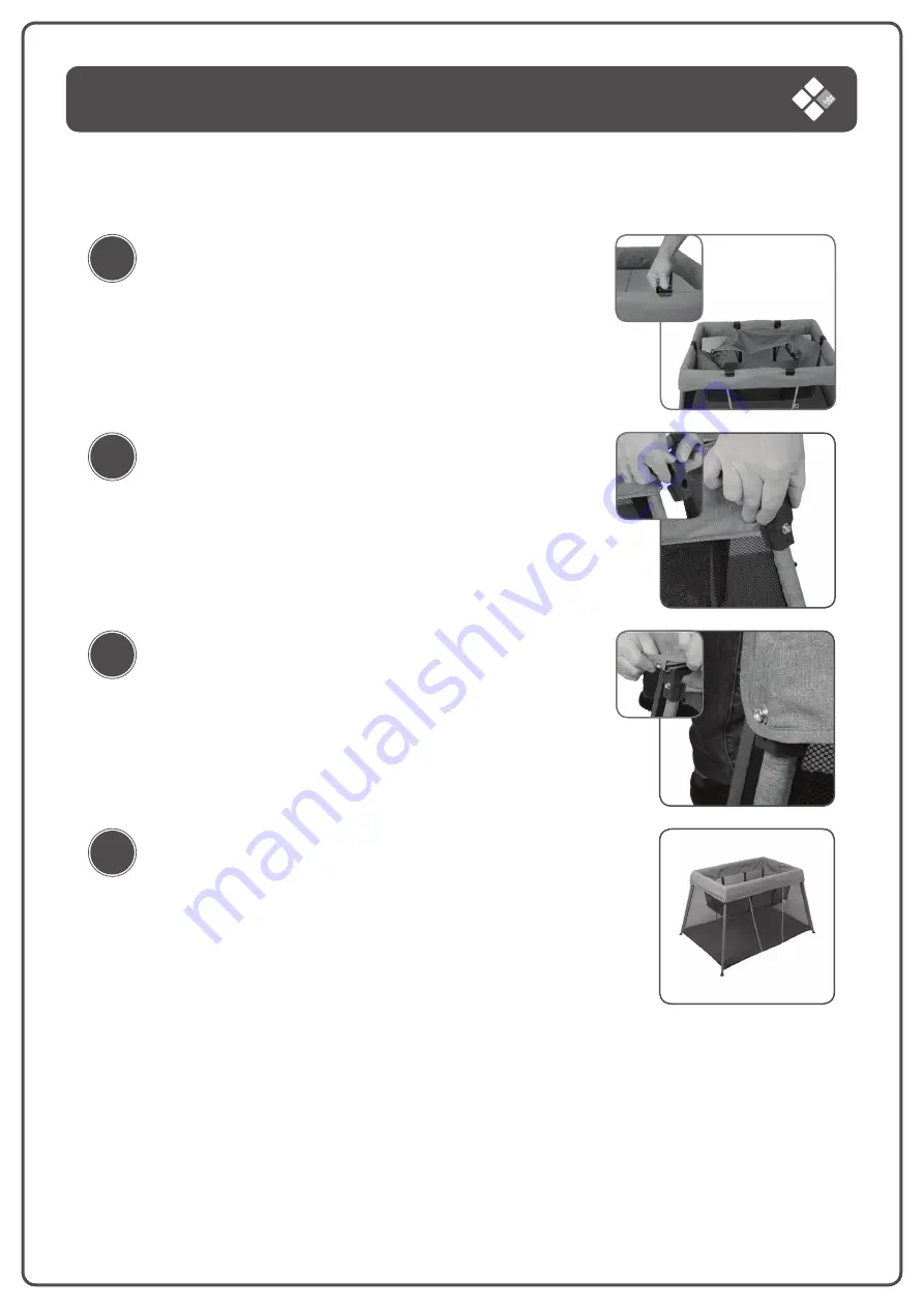 Bebe Care 079101-158 Instruction Manual Download Page 8