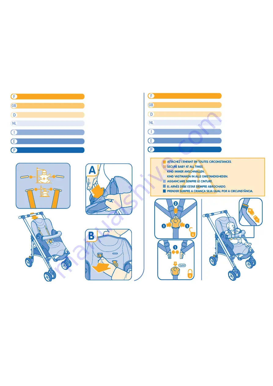 BEBE CONFORT LOOLAUP Instructions For Use Manual Download Page 21