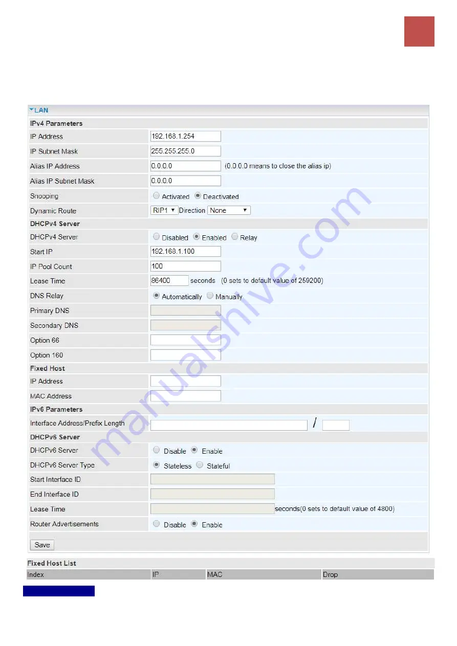 BEC RidgeWave 6900 User Manual Download Page 57