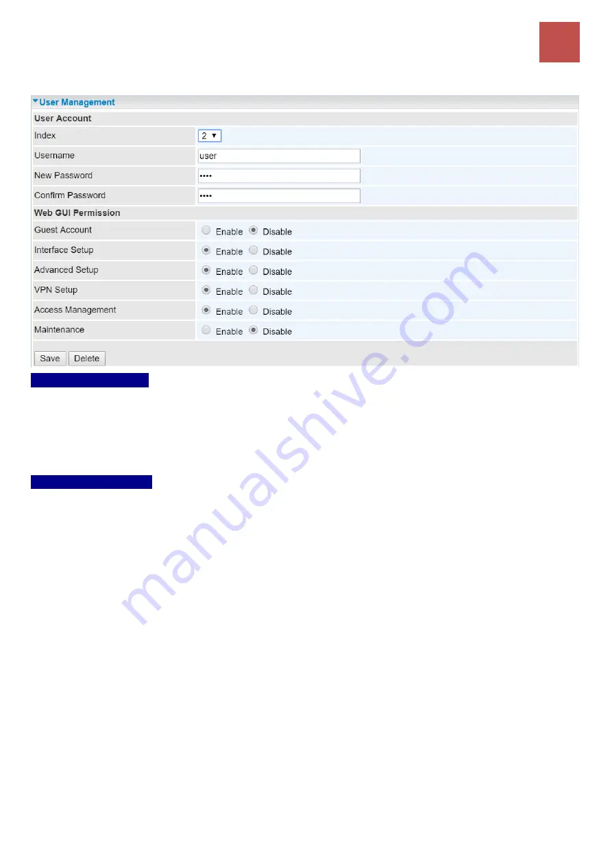 BEC RidgeWave 6900 User Manual Download Page 95