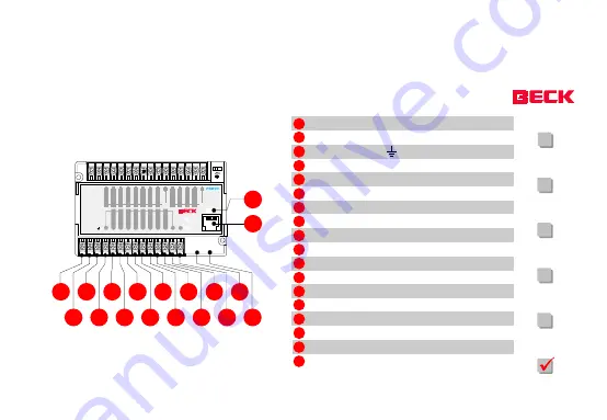 Beck FEC FC20 Manual Download Page 20