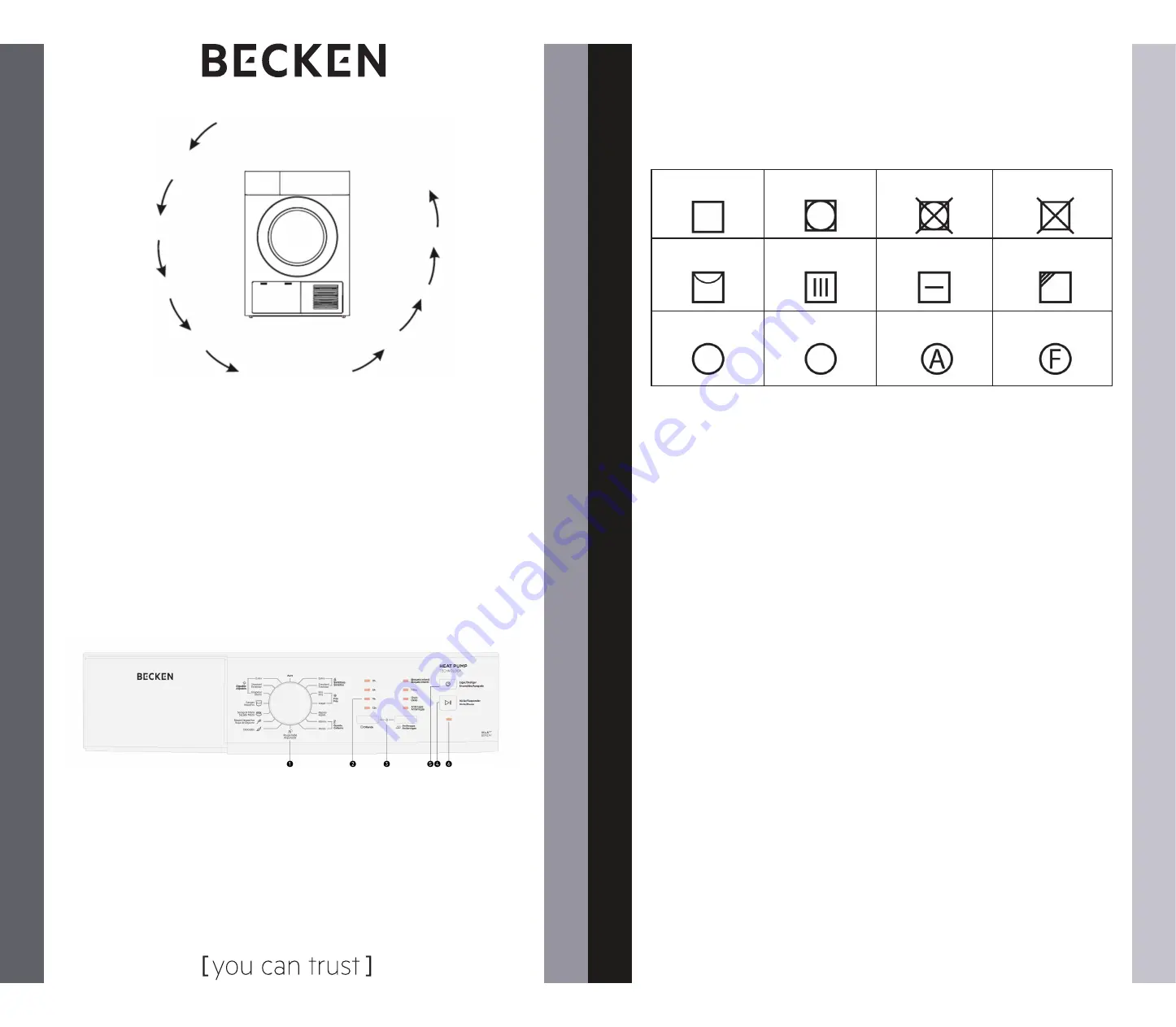 Becken BDM2741 HP Скачать руководство пользователя страница 22