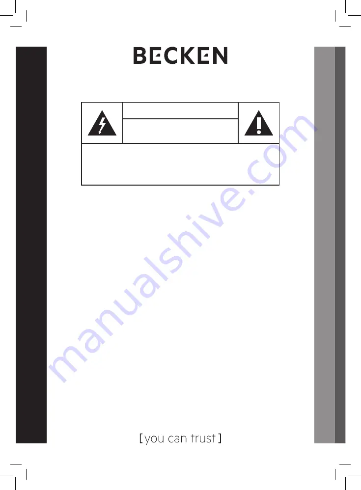 Becken BGS4505 IX Instruction Manual Download Page 4