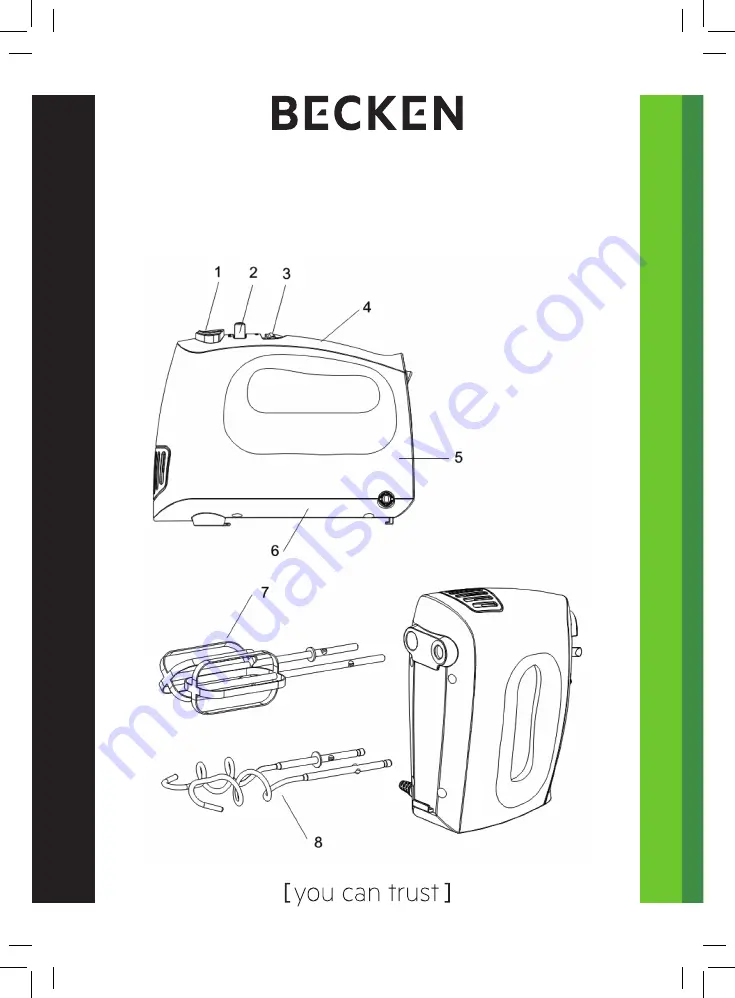 Becken BHM3133 Скачать руководство пользователя страница 28