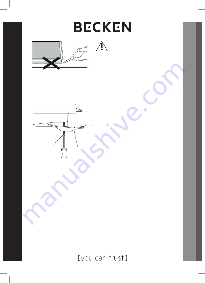 Becken BKGH4446 Instruction Manual Download Page 58