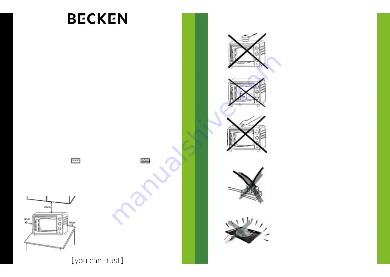 Becken BMO4760 Скачать руководство пользователя страница 15