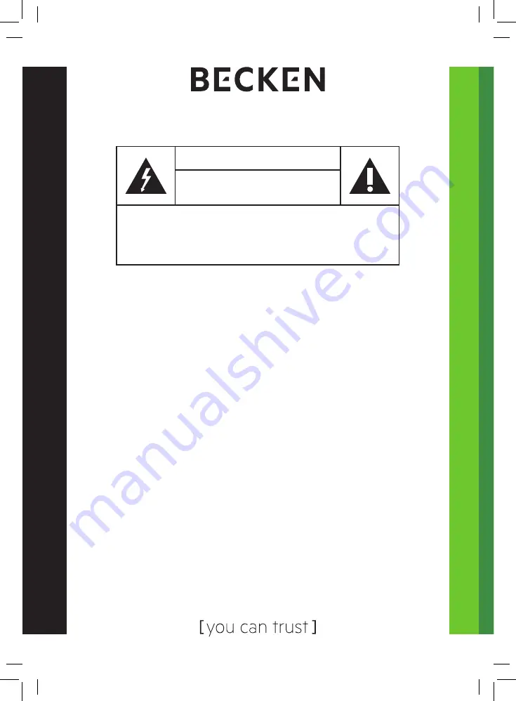 Becken BMW4474 Instruction Manual Download Page 4