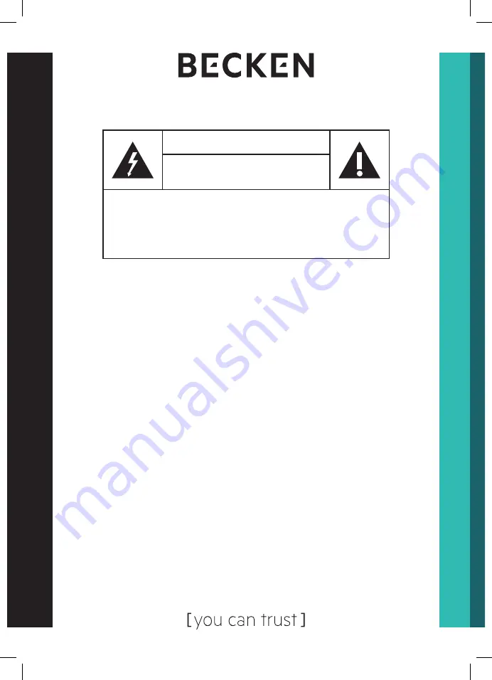 Becken BSS4426 Instruction Manual Download Page 4