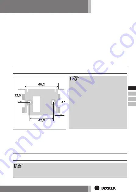 Becker 4034 630 013 Скачать руководство пользователя страница 7