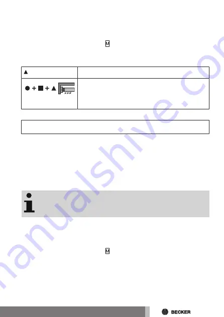 Becker B-Tronic EasyControl EC5401B Assembly And Operating Instructions Manual Download Page 27