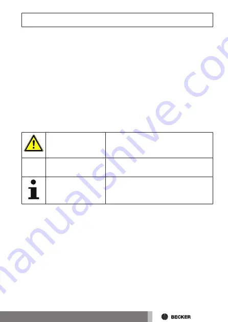 Becker Centronic SensorControl SC211-II Assembly And Operating Instructions Manual Download Page 45