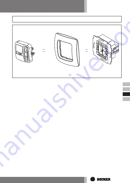 Becker centronic sunwindcontrol swc52 Assembly And Operating Instructions Manual Download Page 55