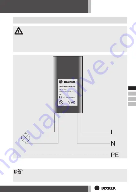 Becker Centronic VarioControl VC220 Assembly And Operating Instructions Manual Download Page 7