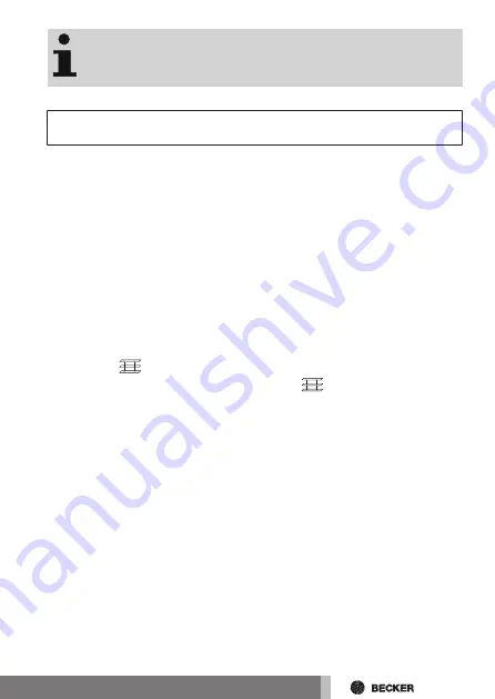 Becker Centronic VarioControl VC520 Assembly And Operating Instructions Manual Download Page 9