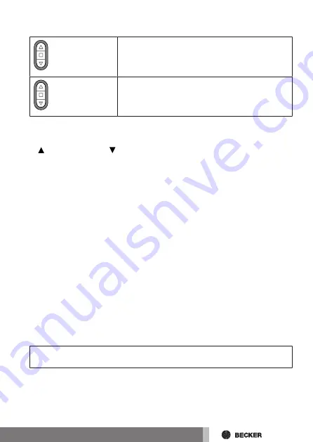 Becker CentronicPLUS EC541 PLUS Assembly And Operating Instructions Manual Download Page 33