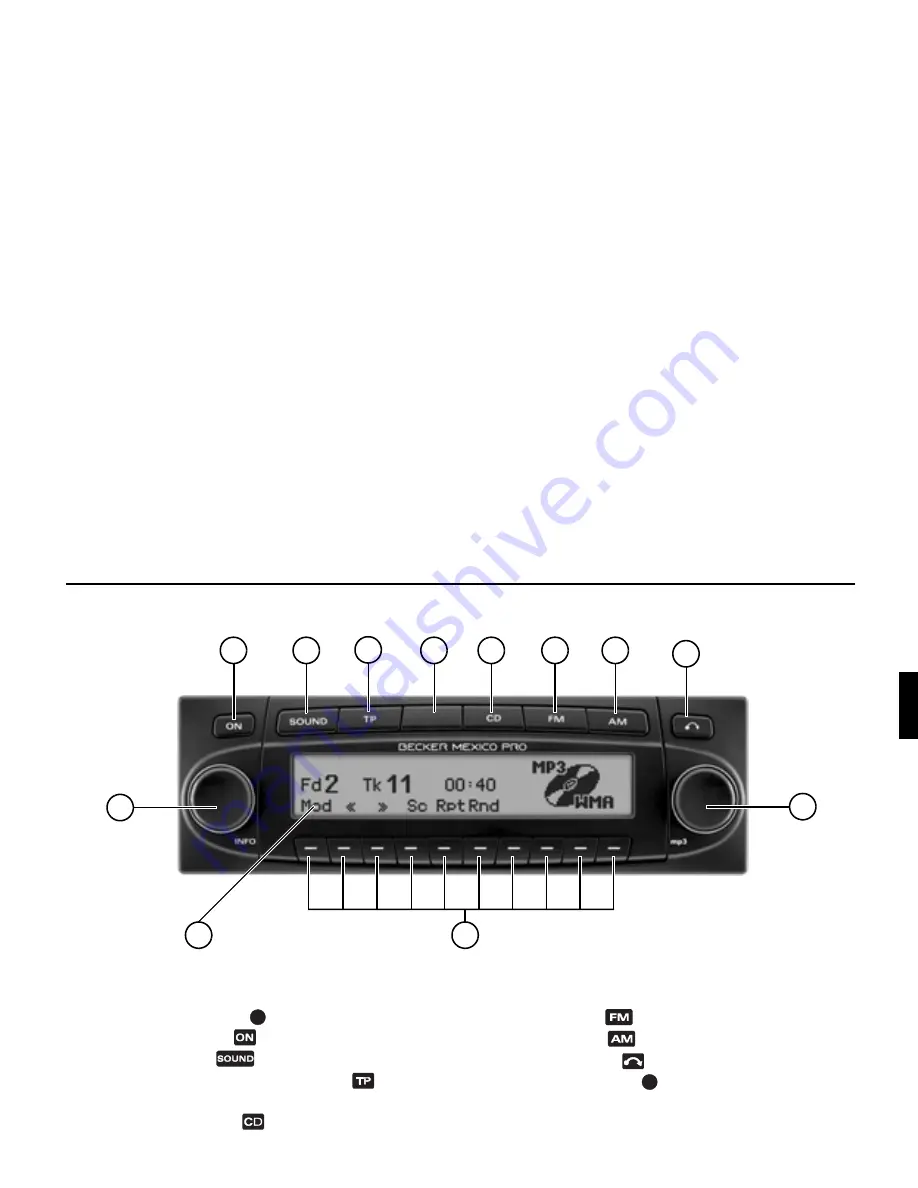 Becker Mexico Pro 7930 Скачать руководство пользователя страница 5