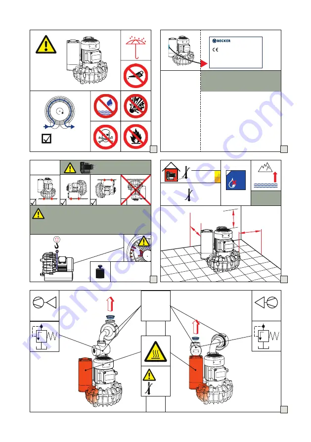 Becker SV 5.90 Operating Instructions Manual Download Page 2