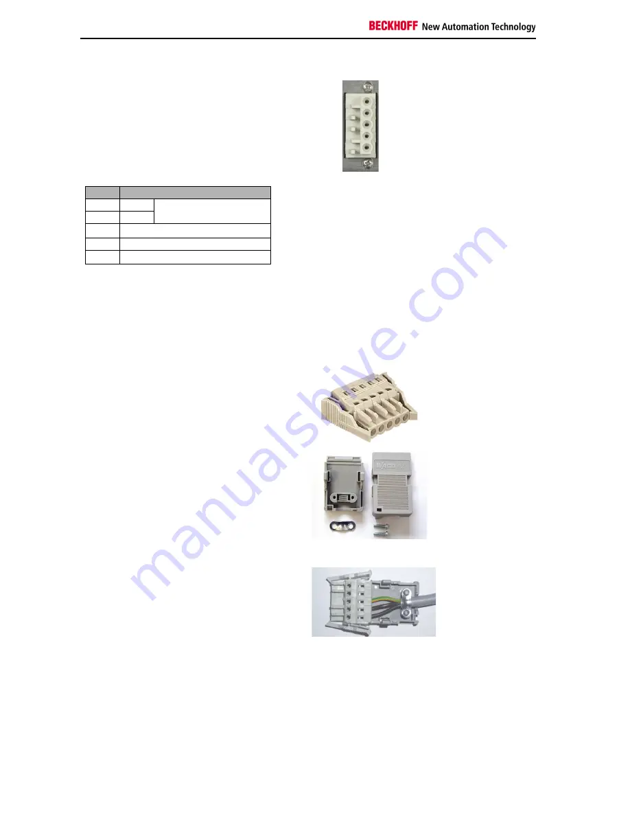 Beckhoff C5240 Installation And Operating Instructions Manual Download Page 22