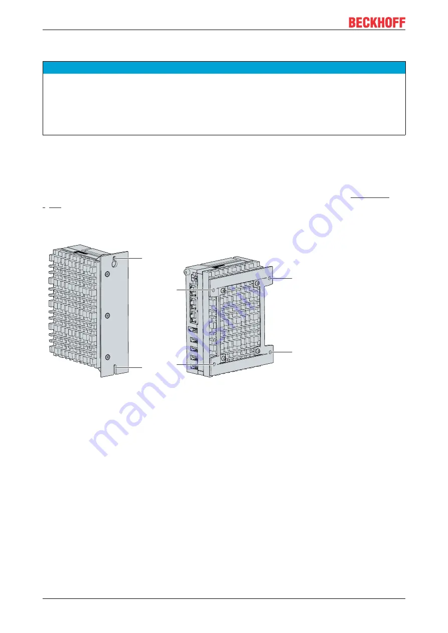 Beckhoff C6025 Manual Download Page 22