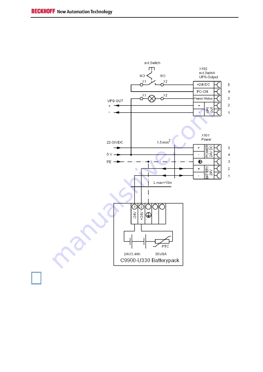 Beckhoff C6640 Installation And Operating Instructions Manual Download Page 19