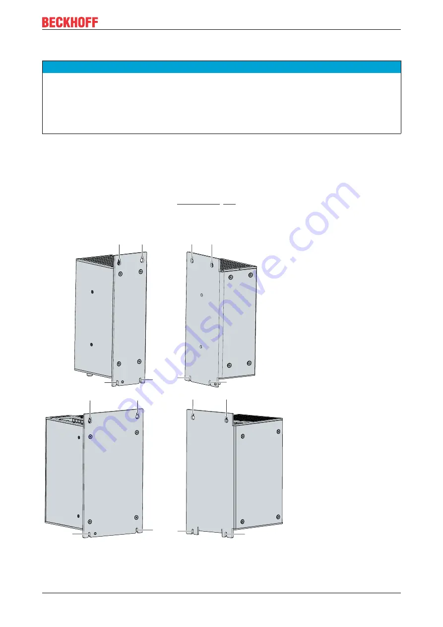 Beckhoff C6930 Manual Download Page 23