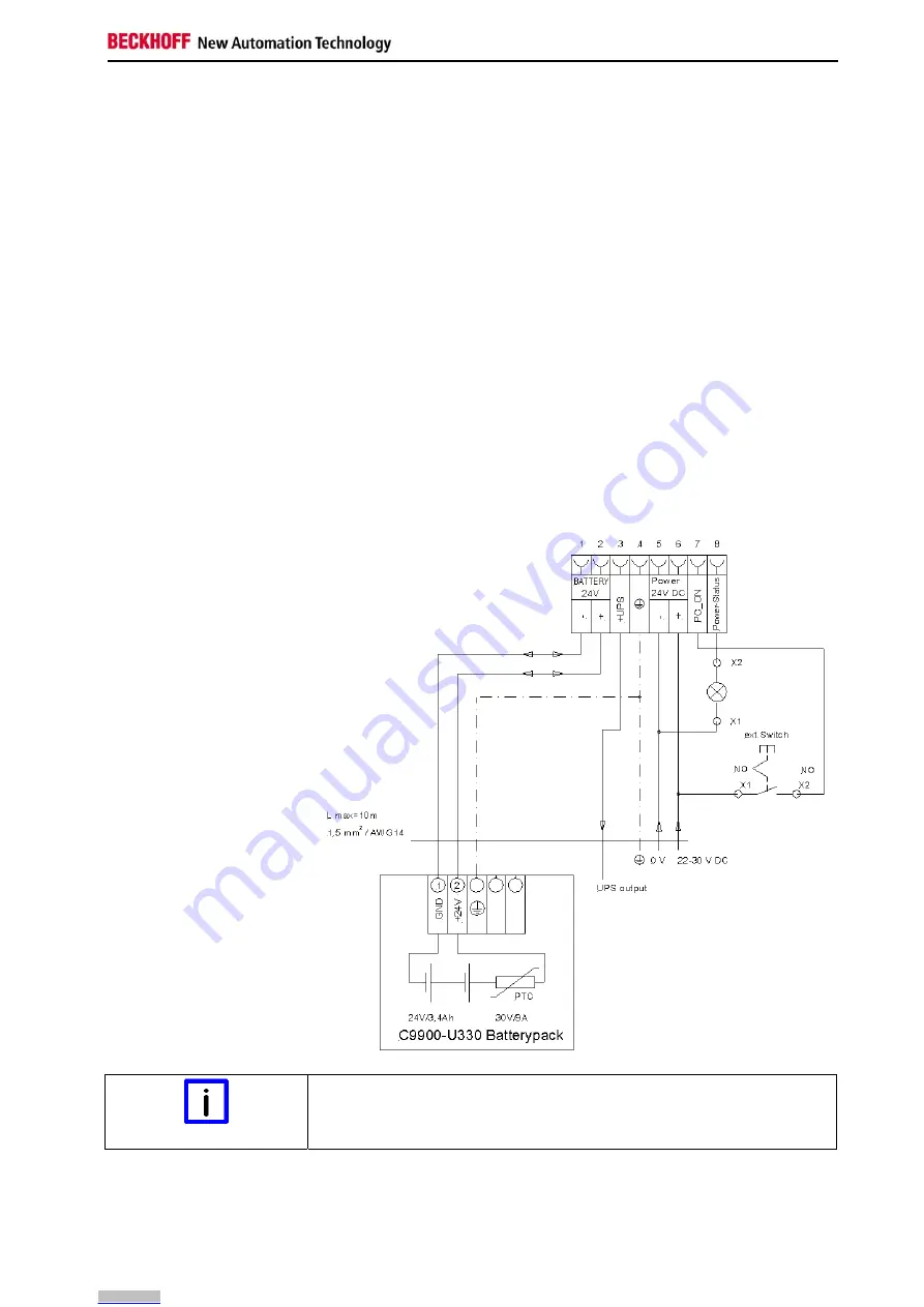 Beckhoff C9900-P223 Installation And Operating Instructions Manual Download Page 13