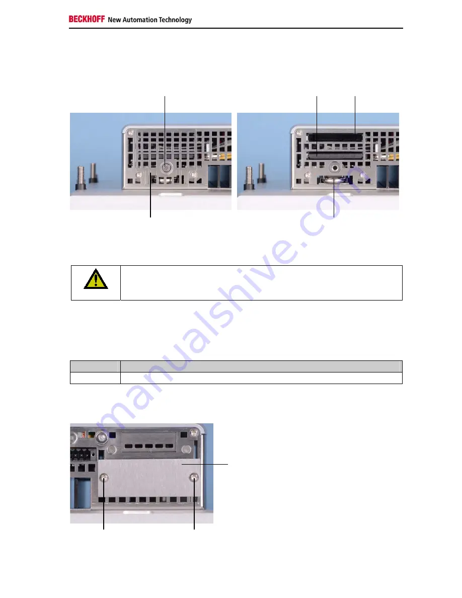 Beckhoff CP27 Series Скачать руководство пользователя страница 13