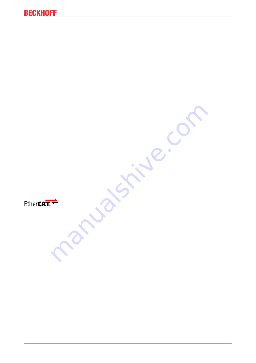 Beckhoff CU8210-D004-0101 Manual Download Page 5