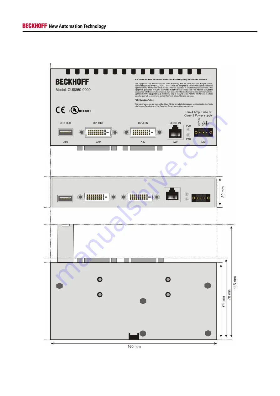 Beckhoff CU8860-0000 Скачать руководство пользователя страница 7