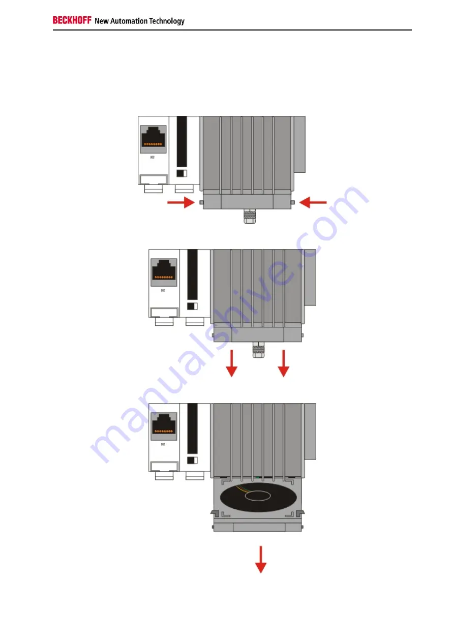 Beckhoff CX1020 Series Hardware Documentation Download Page 25