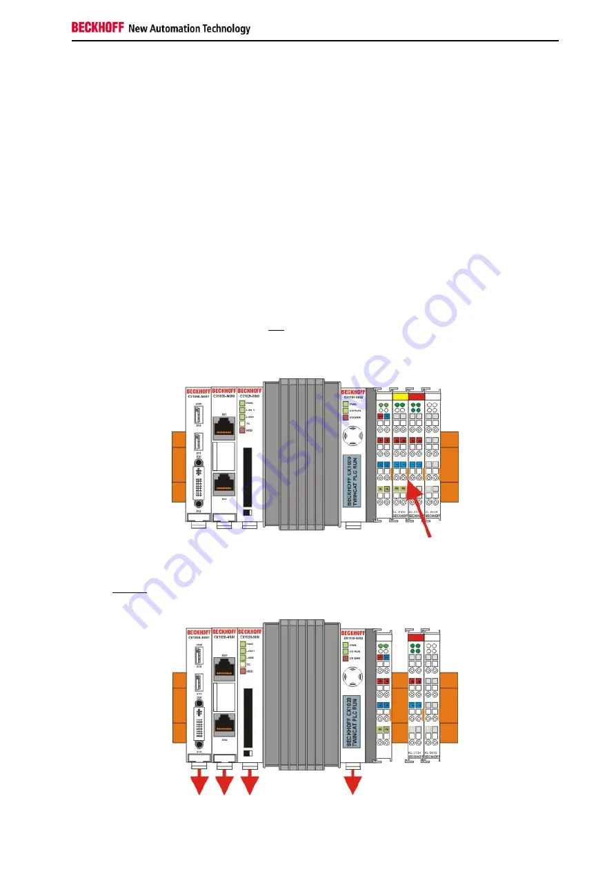 Beckhoff CX1020 Series Скачать руководство пользователя страница 117