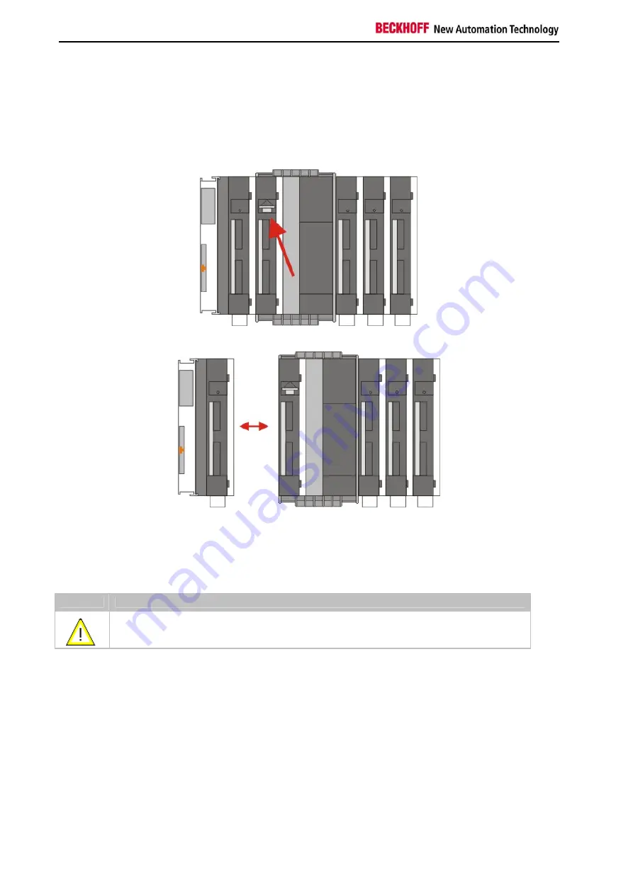 Beckhoff CX1020 Series Hardware Documentation Download Page 118