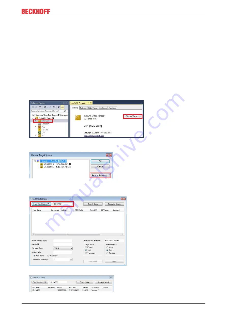 Beckhoff CX20 3 Series Manual Download Page 45