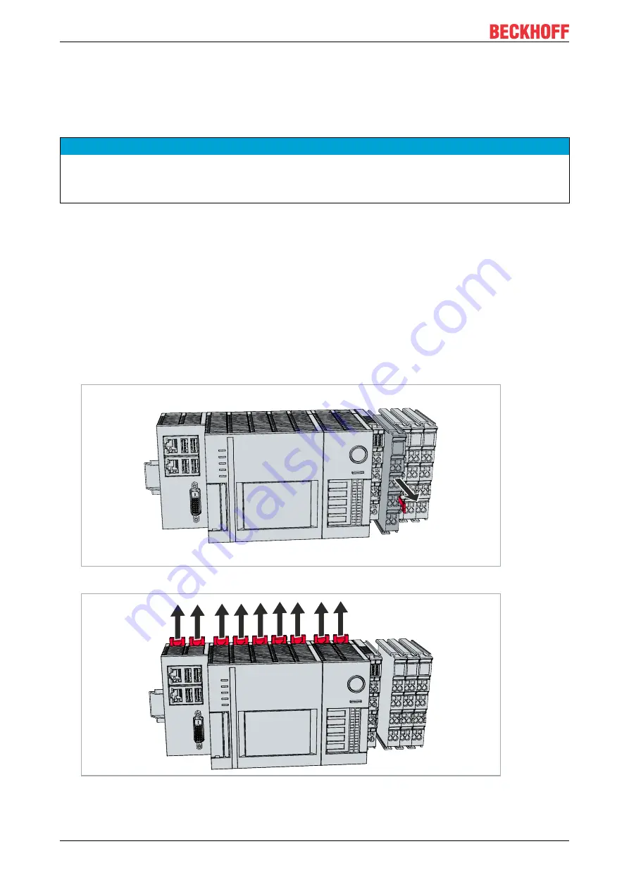 Beckhoff CX20 3 Series Manual Download Page 68