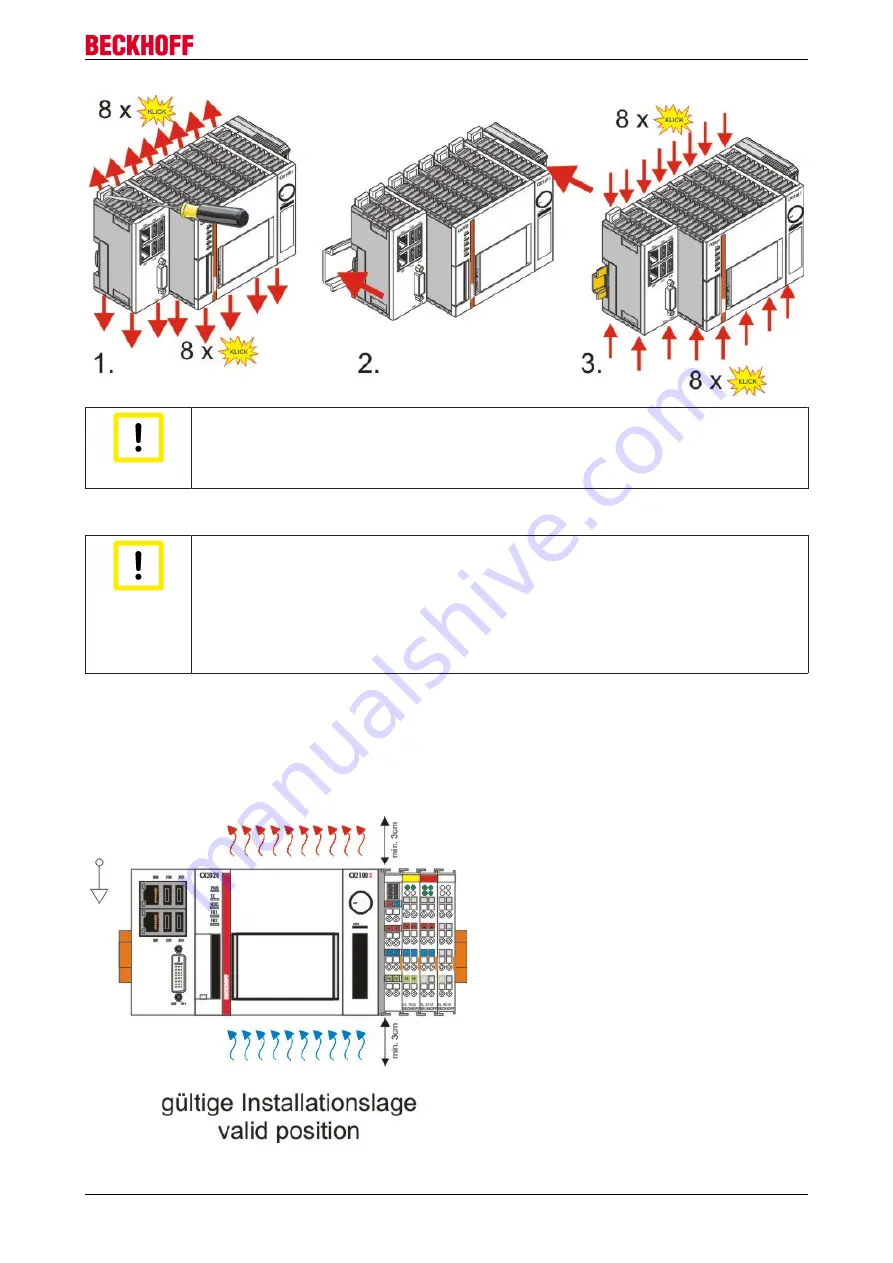 Beckhoff CX2550 Series Manual Download Page 15