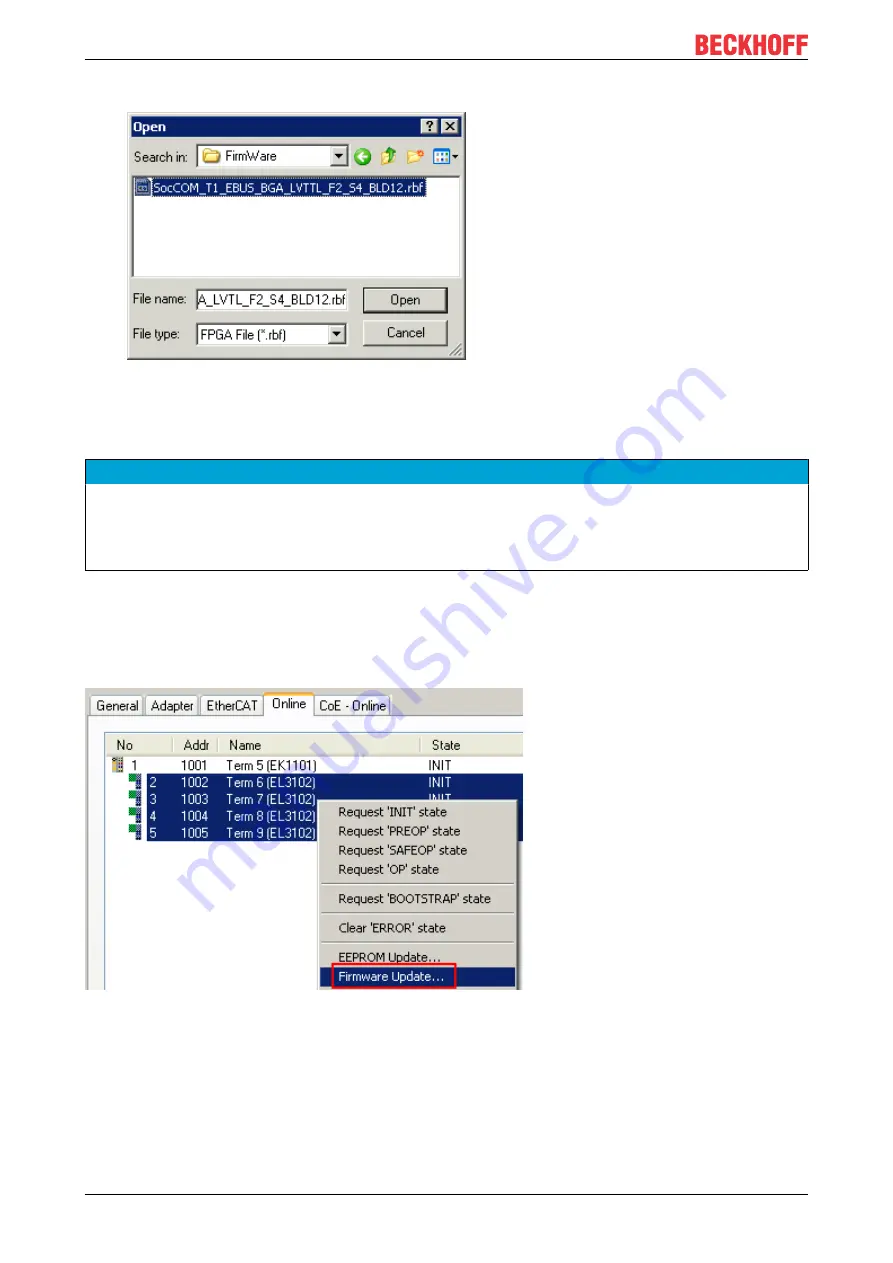 Beckhoff EJ40 Series Documentation Download Page 62