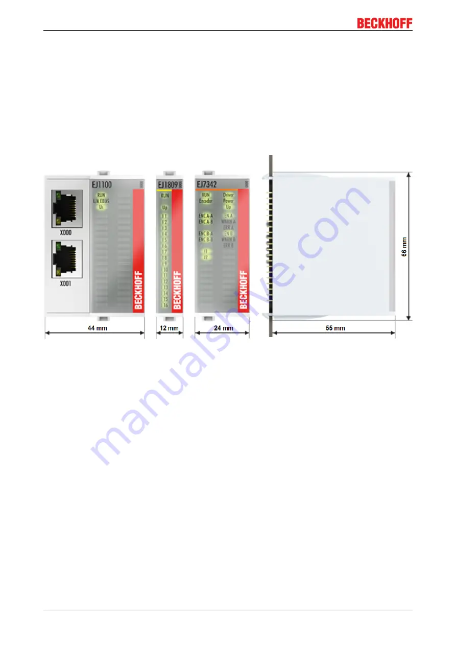 Beckhoff EJ6910 Скачать руководство пользователя страница 10