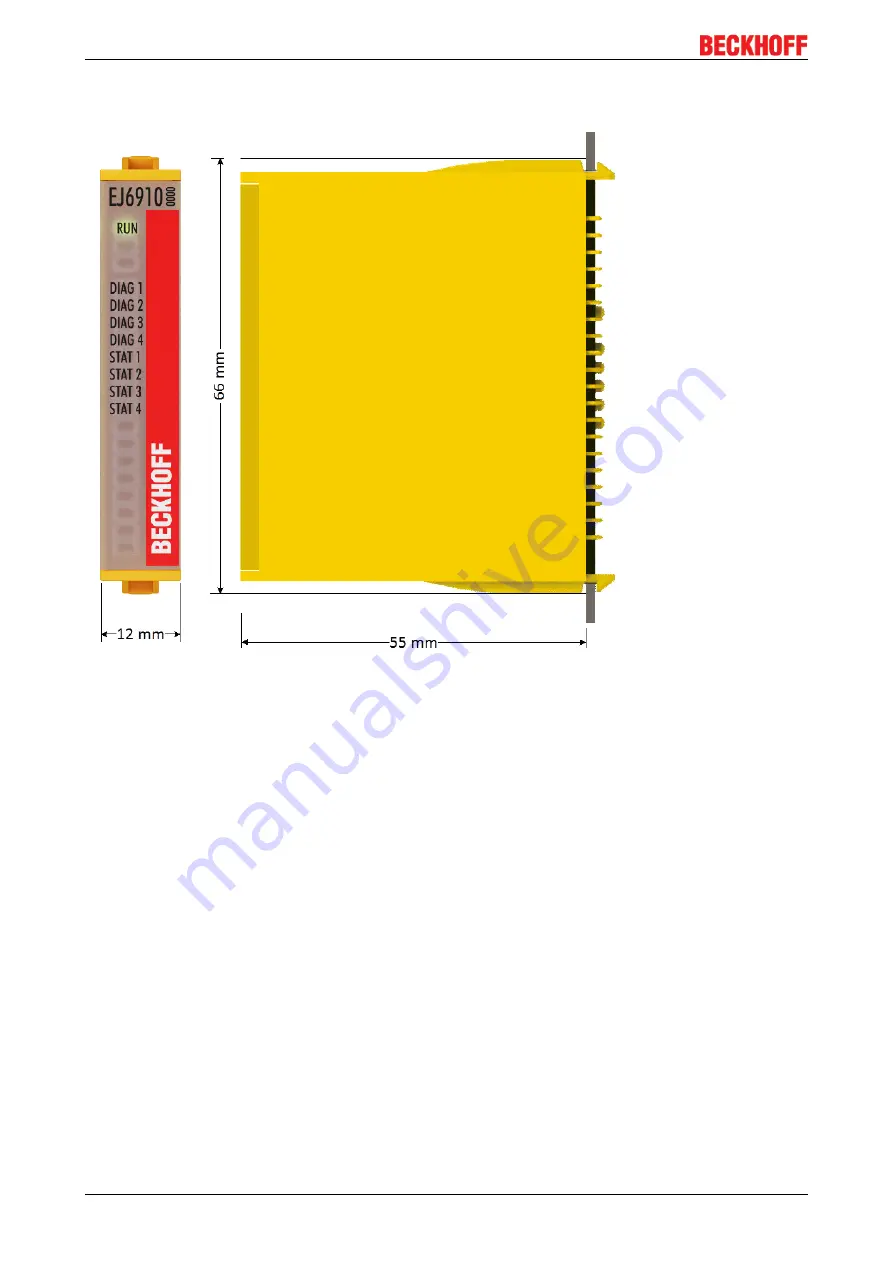 Beckhoff EJ6910 Скачать руководство пользователя страница 14