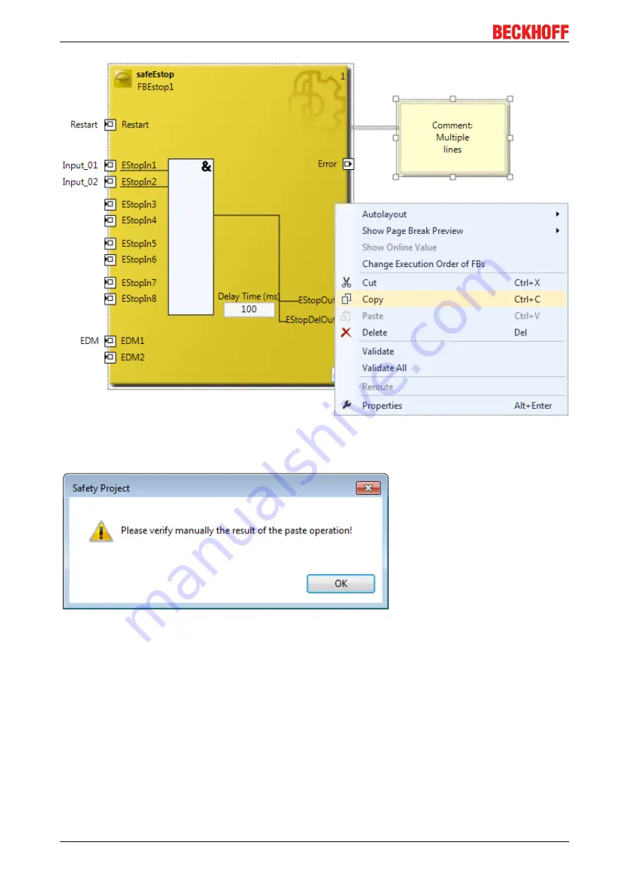 Beckhoff EJ6910 Operation Manual Download Page 64